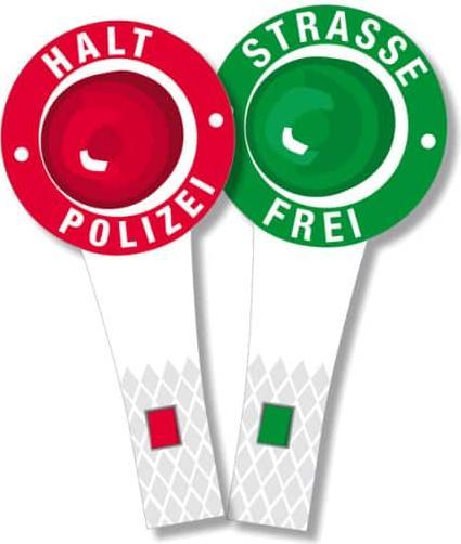 Produktbild DH-Konzept Polizeikelle Spiel & Mitgebsel 6er Pack