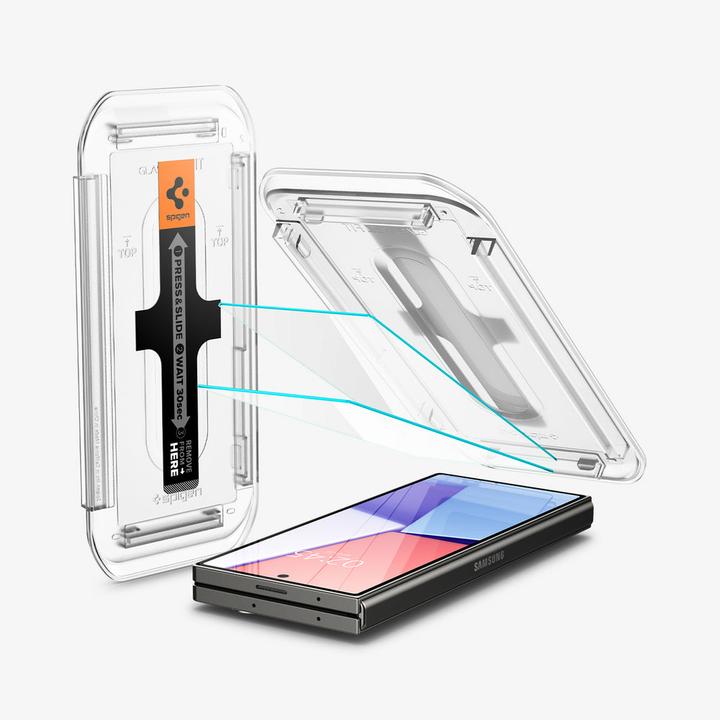 Produktbild Spigen EZ Fit Gehard Glas Clear Screenprotector Samsung Galaxy Z Fold 6 2-Pack (2 Stück, Samsung Galaxy S21)