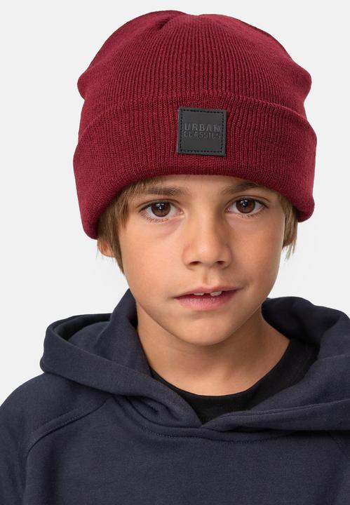 Immagine prodotto Urban Classics Logopatch Beanie per bambini 2-Pack (122/128)