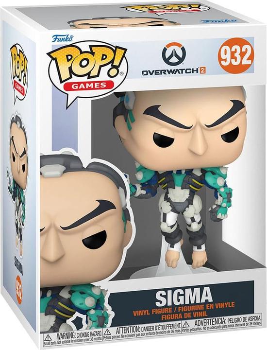 Actual product image Funko Overwatch 2 POP! Games Vinyl figurine Sigma 9 cm