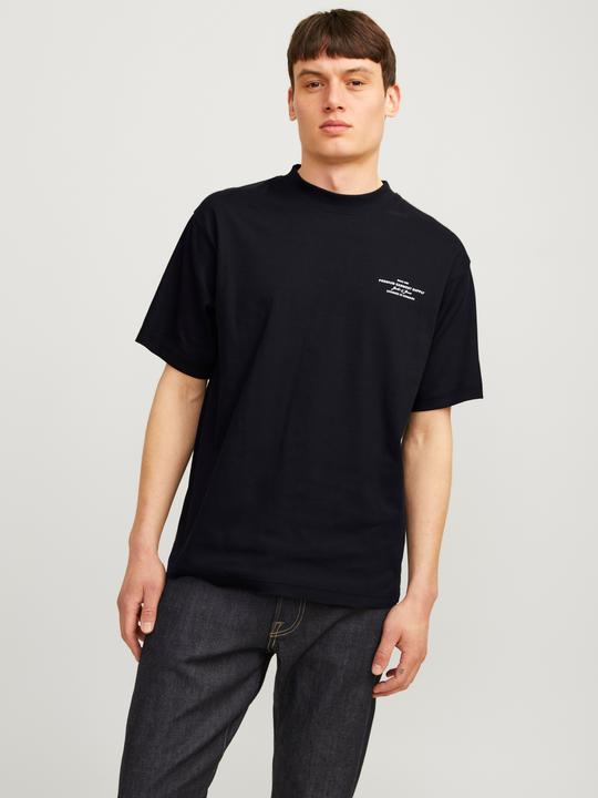 Actual product image Jack & Jones Jprblachad Branding Ss Crew Neck Tee Sn (XL)