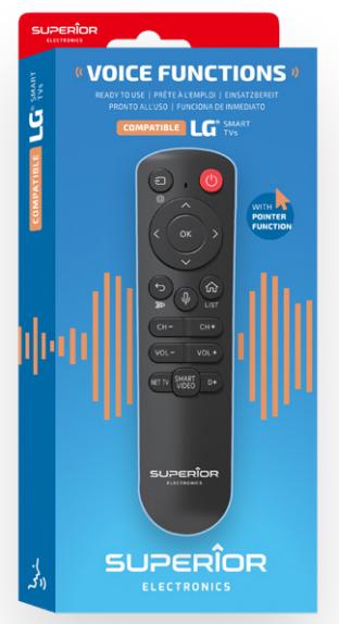 Immagine prodotto Superior Telec.Univ. LG Bluetooth Controllo Vocale SUPTBB001 (Telecomando universale, Bluetooth)