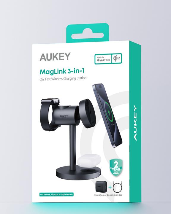 Immagine prodotto Aukey MagLink 3-in-1 (15 W)