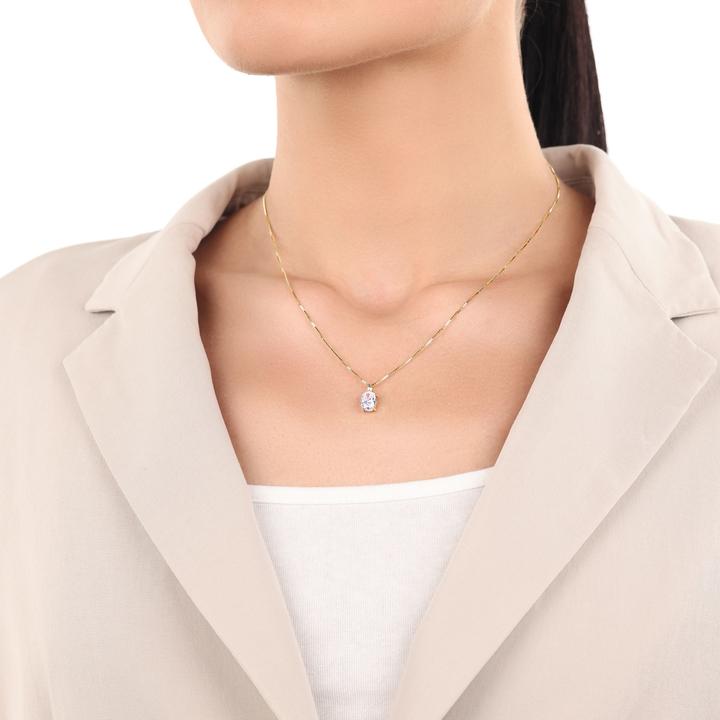 Image du produit Amor Pendentif pour femme, or 375, zirconium synth. (Or 375, 9 ct)