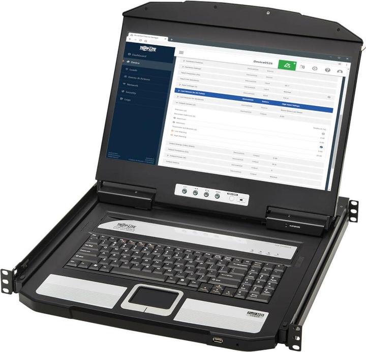 Actual product image Eaton Rack-Mount Short-Depth HDMI KVM Console