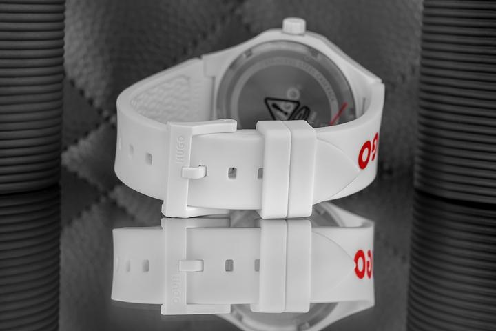 Actual product image Hugo Boss Hugo Lit For Him Herrenuhr Weiss 1530345 + BOX
