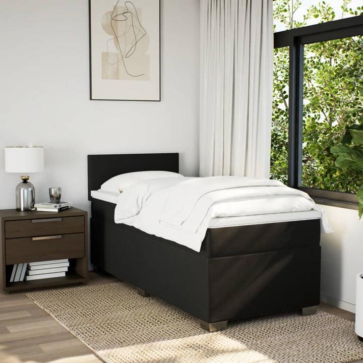 Immagine prodotto VidaXL Bo x letto a molle con materasso 140 x 200 cm in tessuto (140 x 200 cm, 140 x 200 cm)