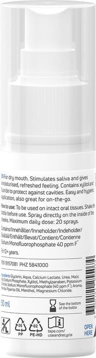 Image du produit TePe Spray buccal hydratant (Pomme douce/Menthe douce) (50 ml, Vaporisateur buccal)