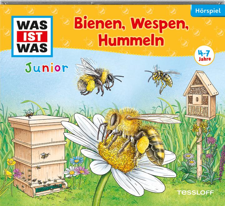 Tessloff WAS IST WAS Junior radio play. Bees, wasps, bumblebees (Daniela Wakonigg, German)