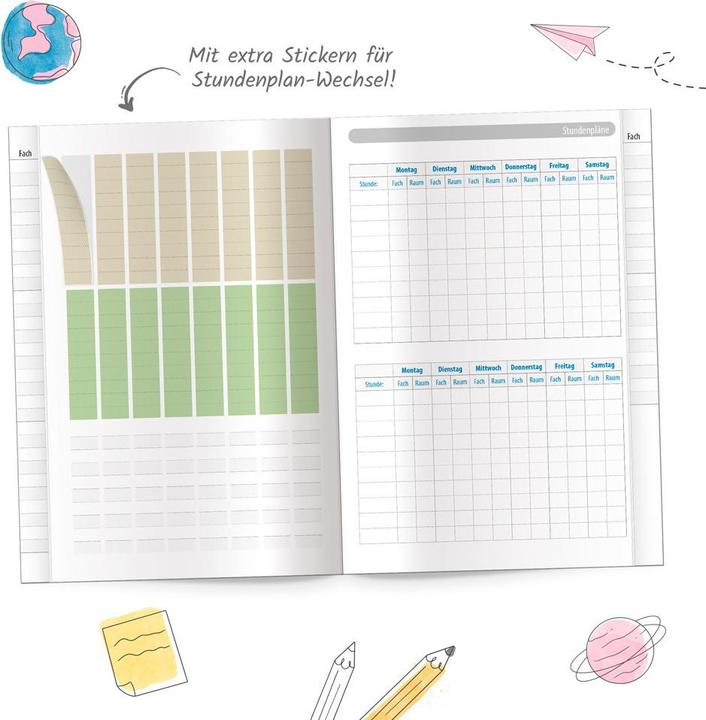Produktbild Magni Trötsch Hausaufgabenheft für Schlaue Bl (A5)