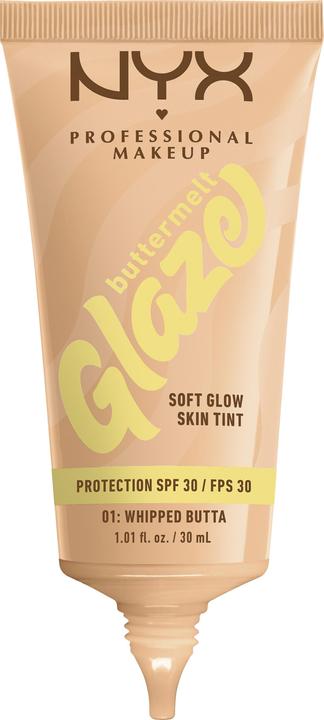 Actual product image NYX Professional Make-Up Buttermelt Glaze Tint (01 Whipped Butta)