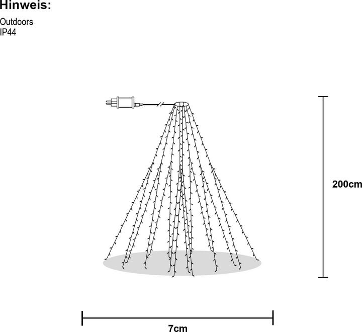 Produktbild Star Trading Christmas Tree Light Shiny (0.07 m)