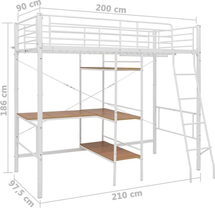Produktbild VidaXL Jann (90 x 200 cm)