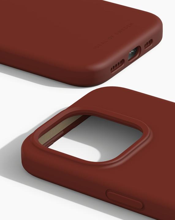 Immagine prodotto iDeal Of Sweden Cover in silicone di design Ambra scuro (Apple iPhone 15 Pro)