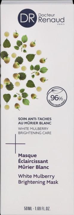 Actual product image Dr. Renaud White Mulberry Brightening Cleansing Mask (50 ml)