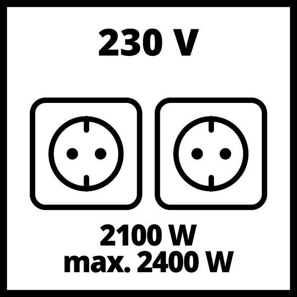 Actual product image Einhell TC-PG 25/1/E5 (2400 W, 15 l)