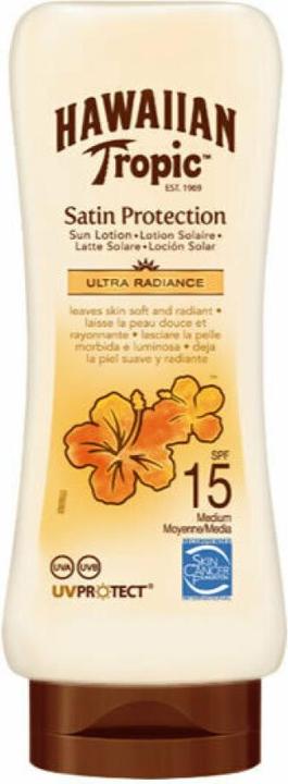 Hawaiian Tropic Satin Protection (Sonnenlotion, SPF 15, 180 ml)