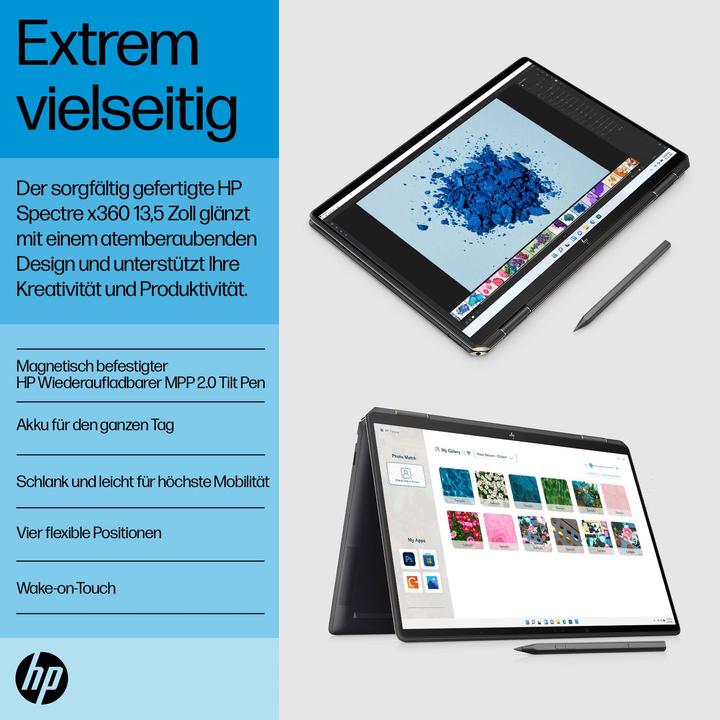 Produktbild HP Spectre x360 14-ef2074ng (13.50", Intel Core i7-1355U, 16 GB, 1000 GB, DE)