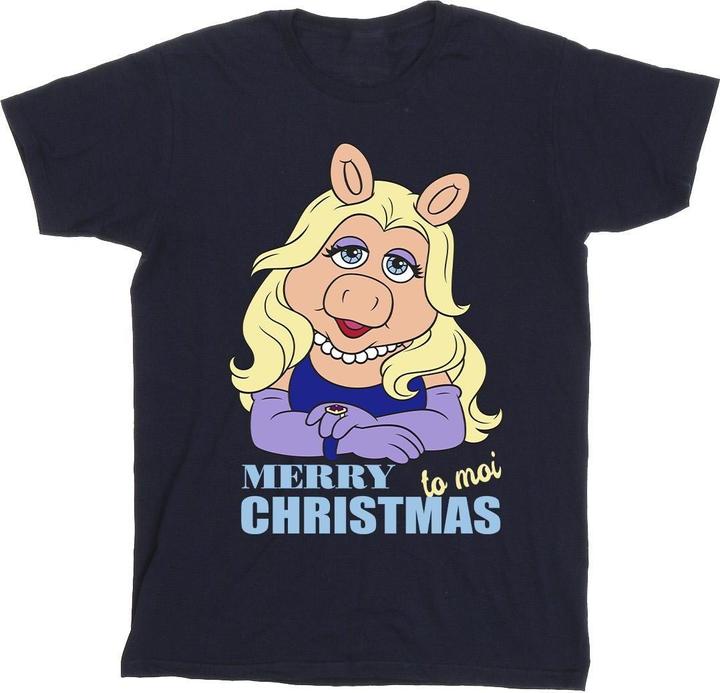 Disney Muppets Miss Piggy Queen of Holidays TShirt