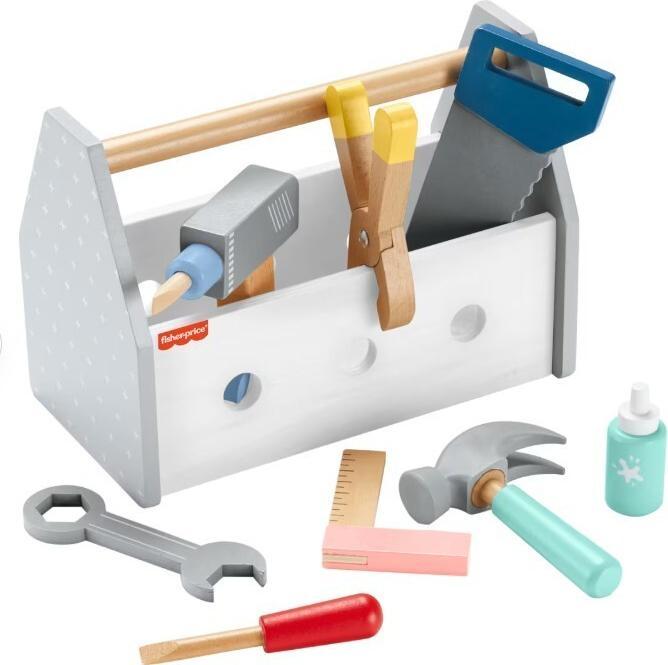 Image du produit Fisher-Price Caisse à outils en bois