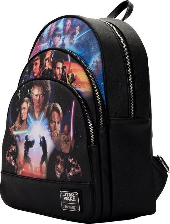 Actual product image Loungefly Star Wars Prequel Trilogy Rucksack 34cm