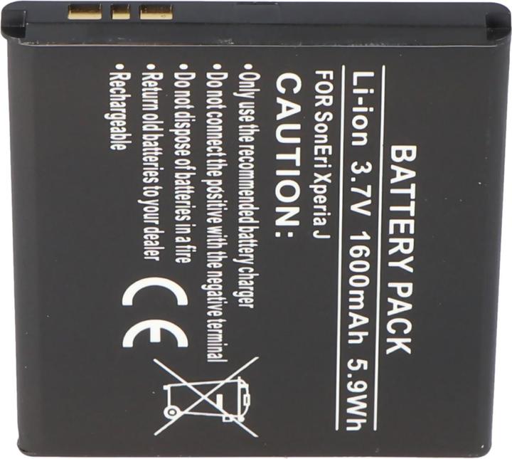 Actual product image Sony Ericsson Akku Handy BA900, Xperia J, GX, T, TX