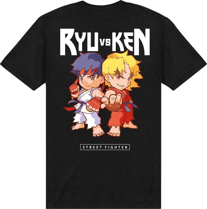 Street Fighter Ryu Vs Ken TShirt (S)