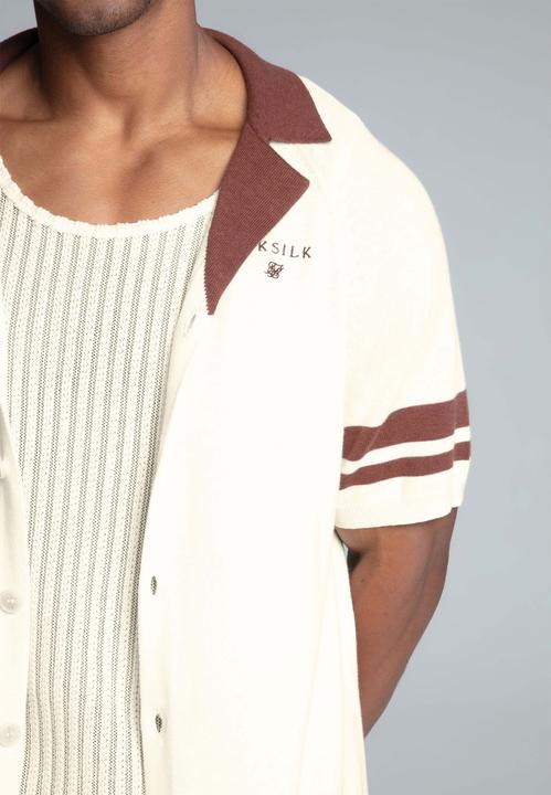 Produktbild Siksilk Kurzarmhemd Retro Resort Shirt (S)