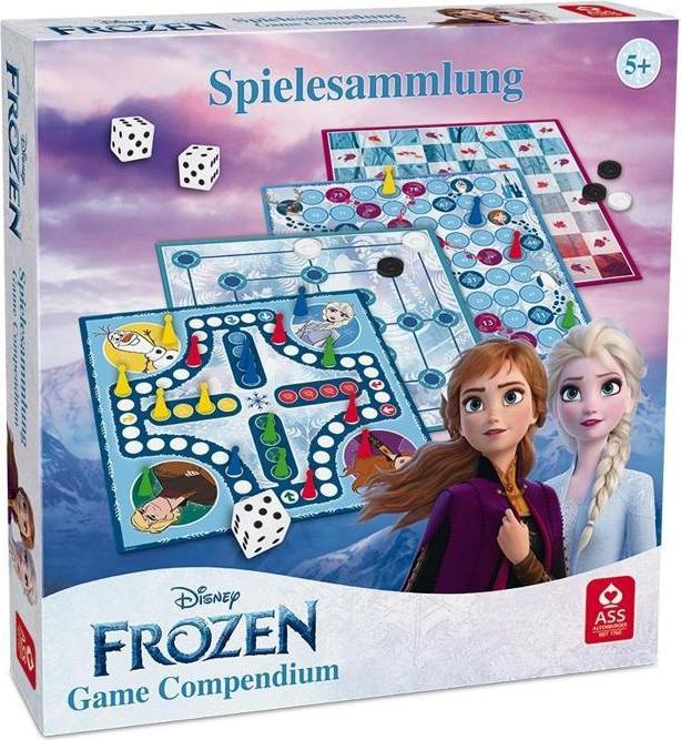 Produktbild ASS Altenburg Disney Die Eiskönigin - Spielesammlung, für 2-4 Spieler, ab 5 Jahren (DE-Ausgabe) (Deutsch)