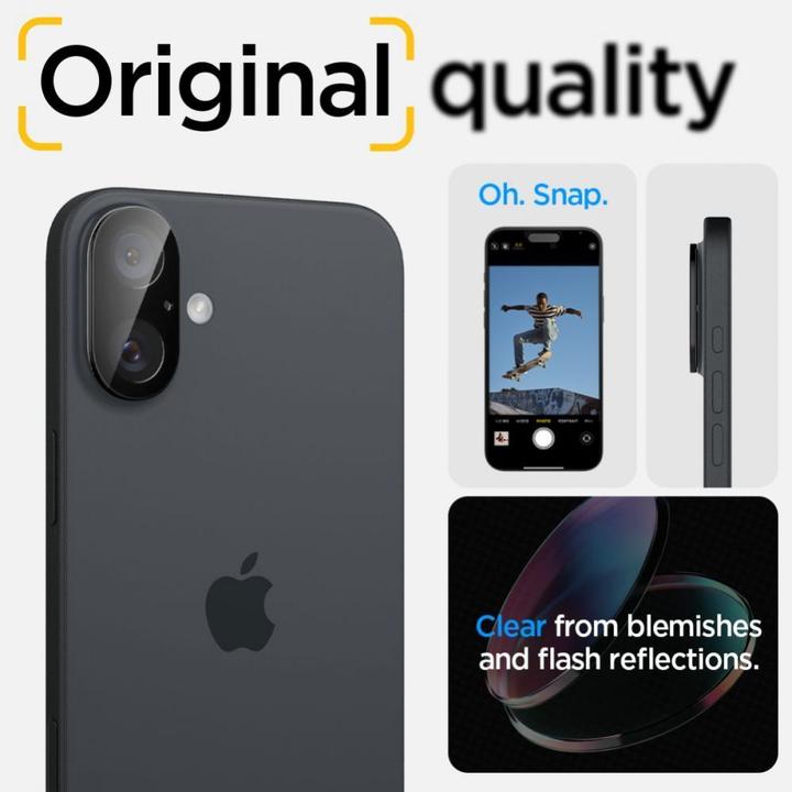 Produktbild Spigen None (2 Stück, Apple iPhone 16 Plus, Apple iPhone 16)