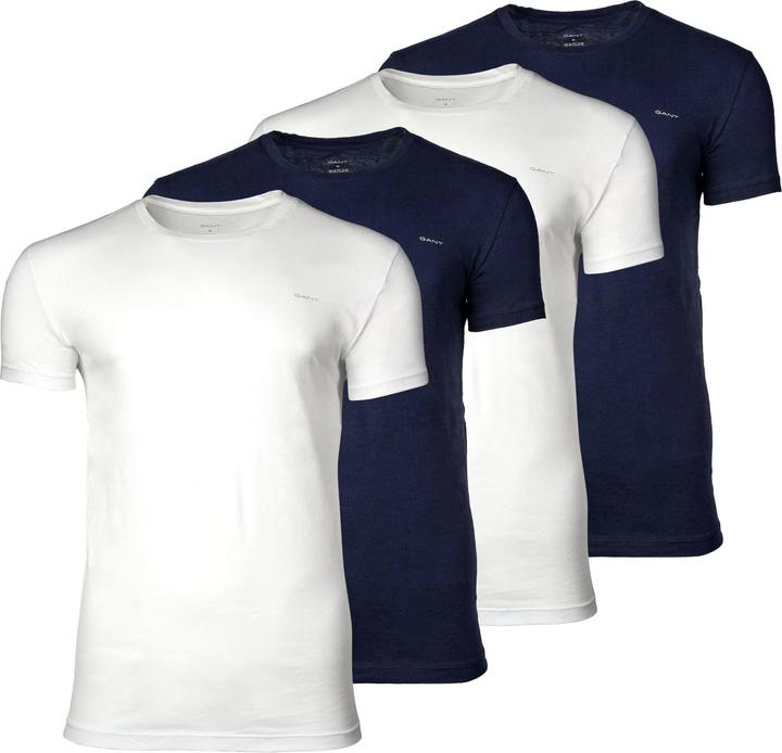 Navy blue/white
