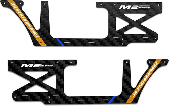Image du produit OMP Hobby Panneau latéral CFK Blanc M2 - Evo