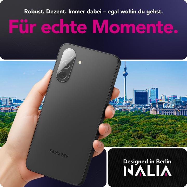 Produktbild Nalia Focus.X2 MAX - Kamera Schutzglas Objektiv Abdeckung Hüllen-kompatibel - Camera Protection Glass (2 Stück, Samsung Galaxy A36)