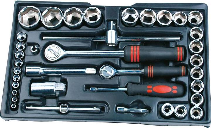 Image du produit Mannesmann Ensemble d'outils de bricolage 156 partie (156 pièces)