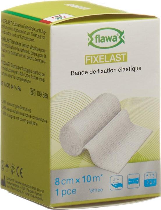 Produktbild Flawa Fixelast elastische Fixierbinde 8 cm x10 m
