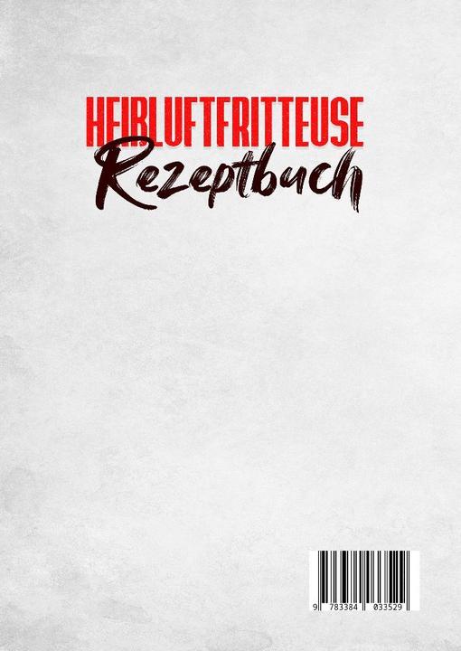 Immagine prodotto Gratis:Libro di ricette per friggitrice ad aria calda XXL