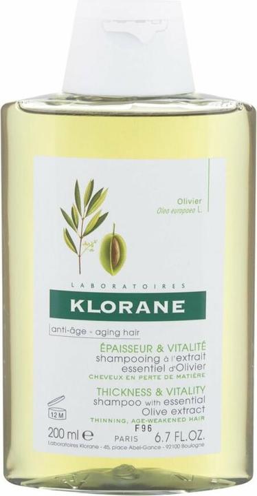 Actual product image Klorane Olives (200 ml, Liquid shampoo)