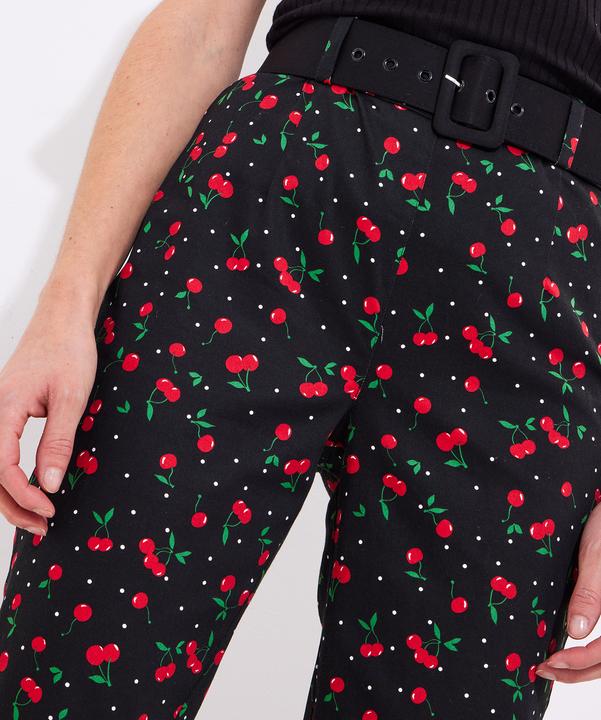Actual product image Joe Browns Cherry Print Capri Trousers (Frequency band 38 (2600 MHz))