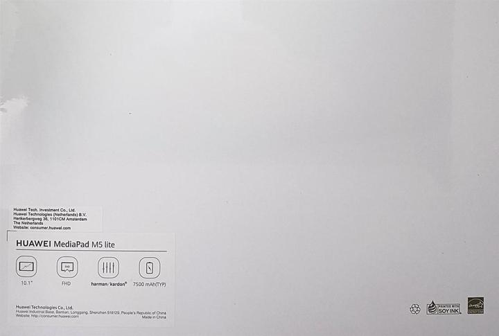 Actual product image Huawei MediaPad M5 Lite (4G, 10.10", 32 GB, Space Grey)