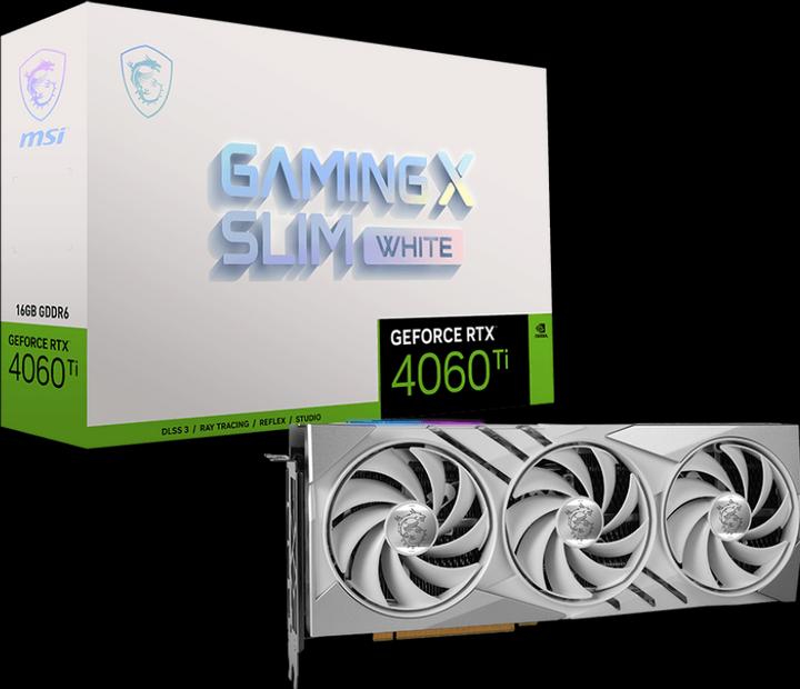 Image du produit MSI GeForce RTX 4060 Ti Gaming X Slim (16 Go)