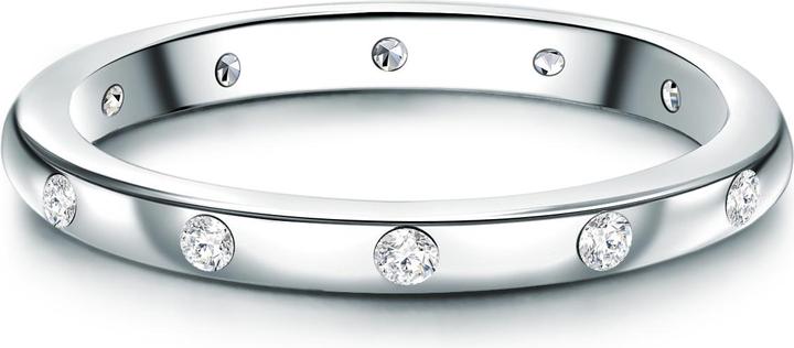 Trilani Damen Sterling Silber Zirkonia silber - 15024
