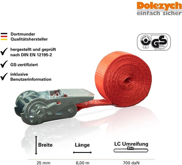 Produktbild Dolezych Zurrgurt