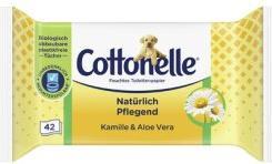 Productafbeelding Cottonelle Vochtig toiletpapier Natuurlijk verzorgend 1-laags, 42 tissues (42 Stuk)