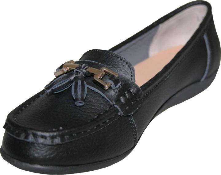 Boulevard Halbschuhe Quaste Leder