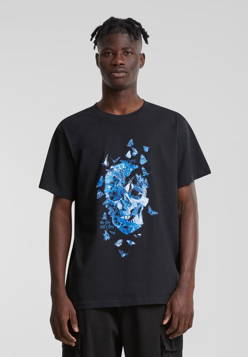 Immagine prodotto Mister Tee Maglietta con teschio a farfalla - 89257 (XS)