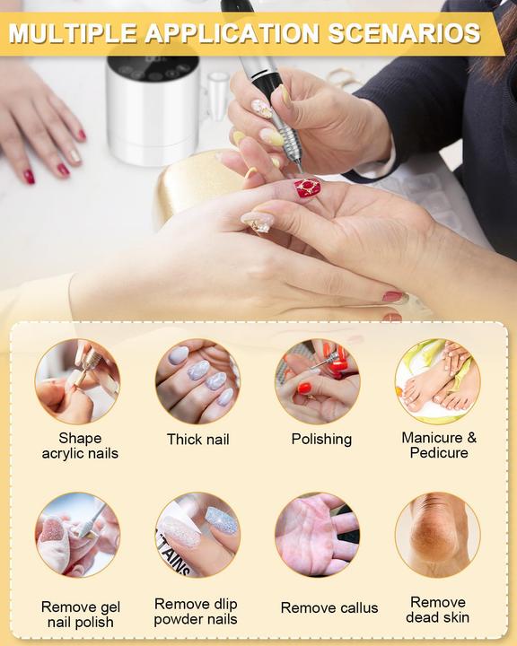 Immagine prodotto Jutyum Nagelfräser für Gelnägel