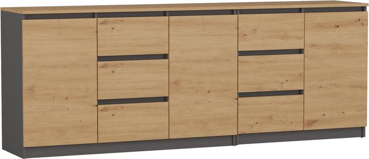 Produktbild Topeshop COSTA ANT/ART BA KPL Kommode
