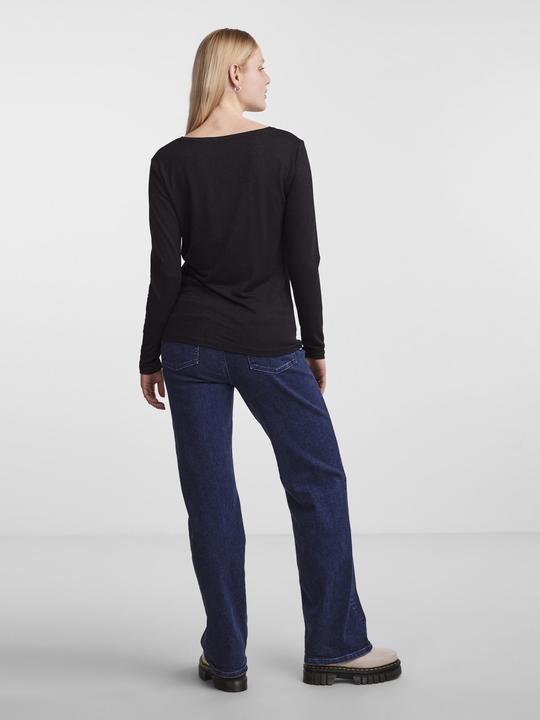 Produktbild Pieces Pcbillo Ls V-Neck Lurex Stripes Noos (XS)