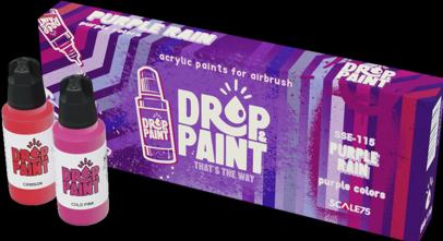 Immagine prodotto Set Di Colori Per Pioggia Viola Drop & Paint