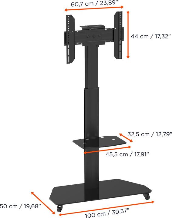 Actual product image Celexon Trolley Adjust-3770MP (70", 50 kg)